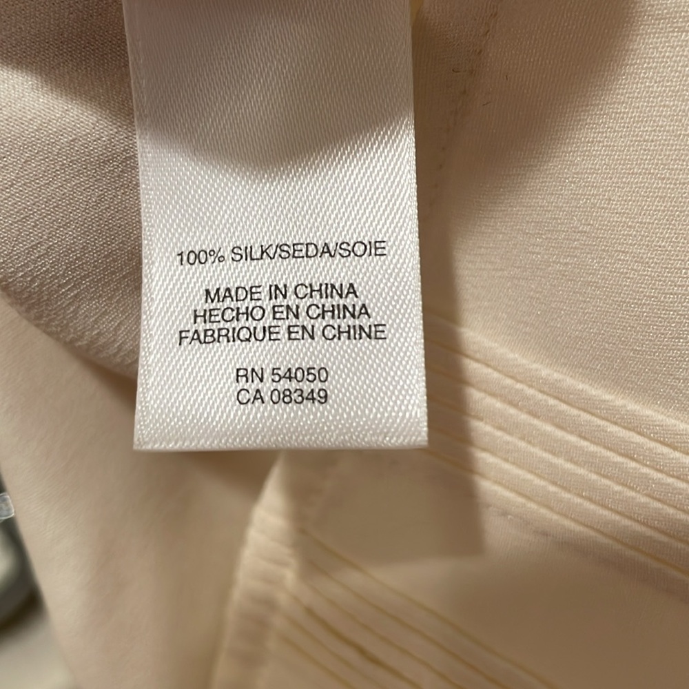 100%silk blouse - Picture 6 of 9
